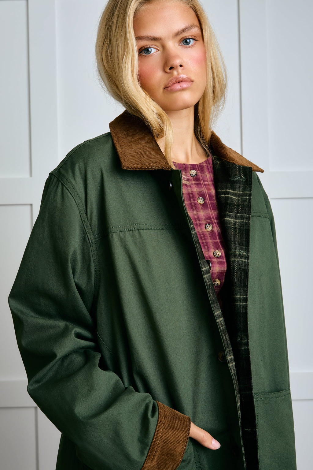 The Whitman Jacket - Moss