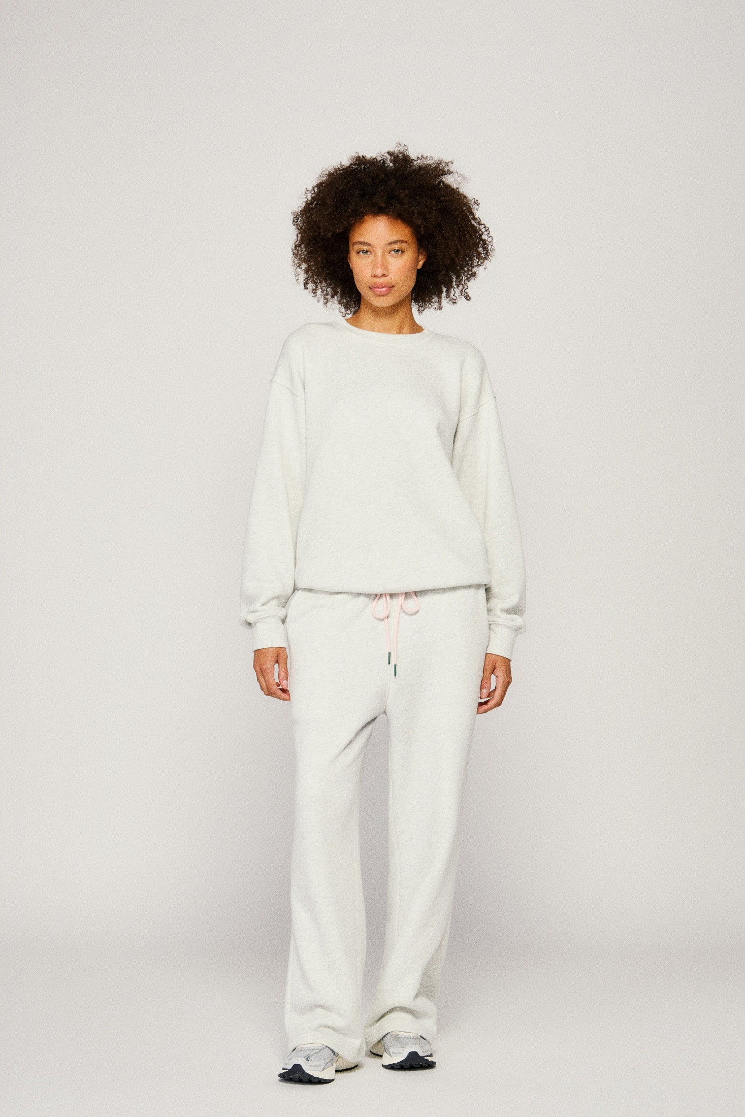 Milk Bottle Sweatpant - Heather Grey