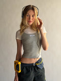 All In One Tee - Heather Grey